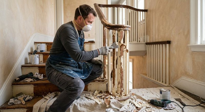 Banister Painting Service
